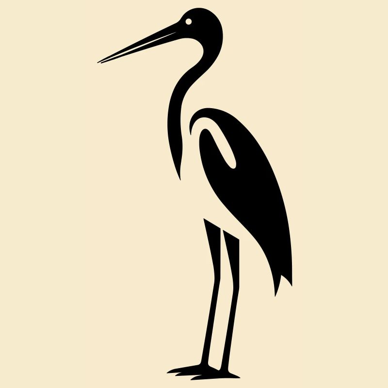 Simple Little Stork