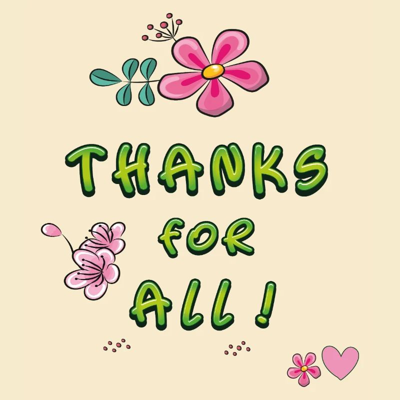 thanks for all,