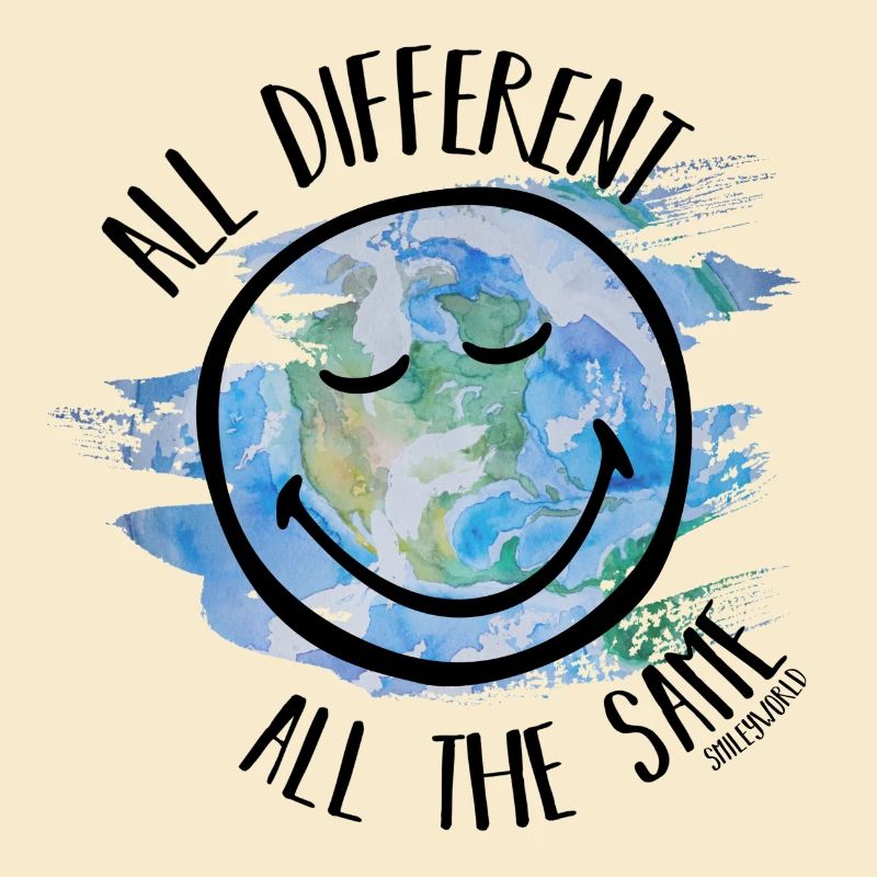 All Different All the Same Smileyworld black