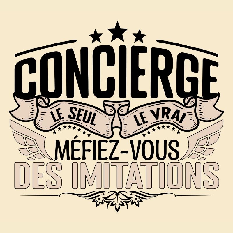 Concierge cadeau Concierge le vrai Concierge