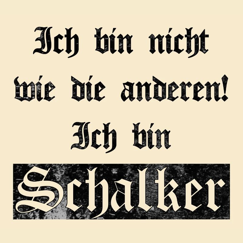 Ich bin Schalker Gelsenkirchen Geschenkidee