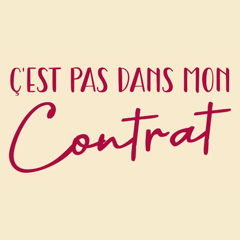 c'est pas mon contrat