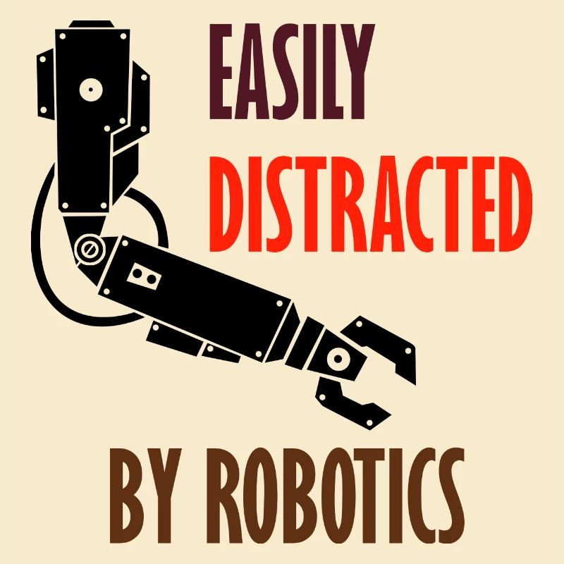 Abgelenkt durch Roboter Professional Coding