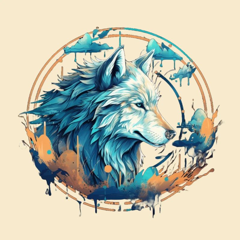 Geometric Wolf View