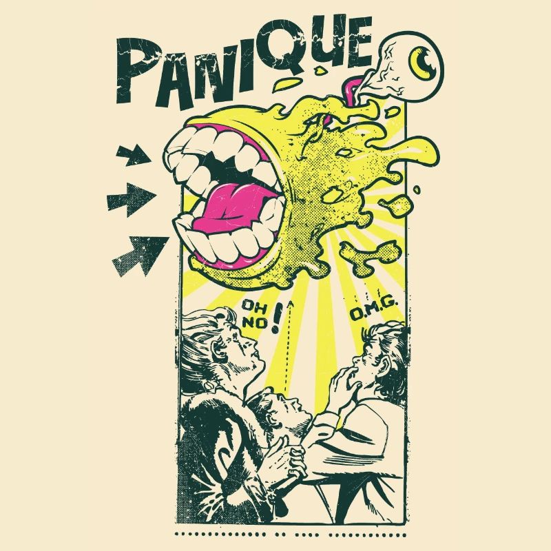 Panic Panic Monster Gift Idée de cadeau