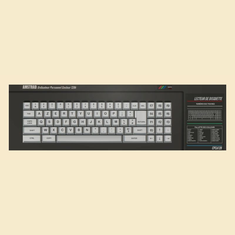 Amstrad CPC 6128 – Design Rétro 01
