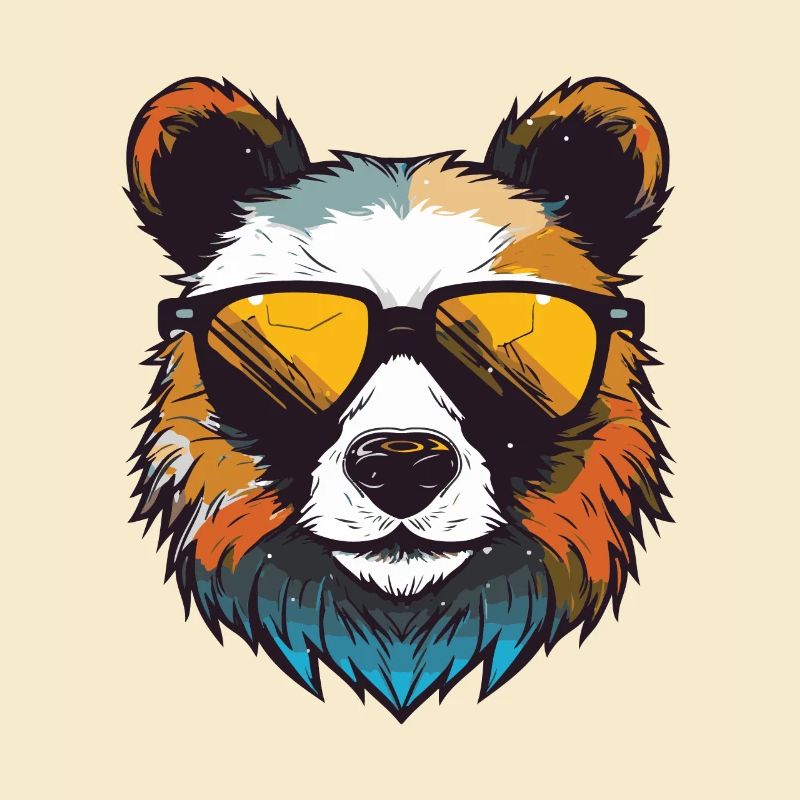 Panda Head Cool