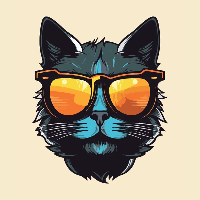 Fête Cat Cool Head
