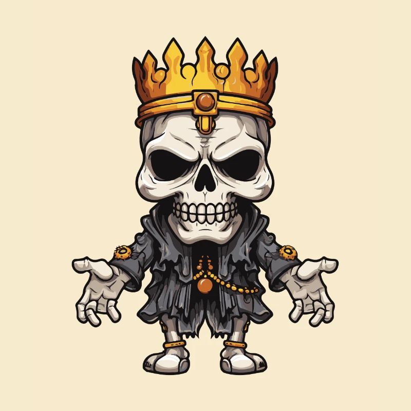 King Crown Skeleton