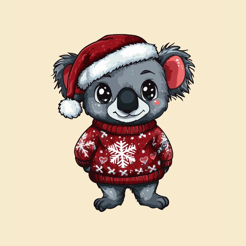 Koala Christmas Comic