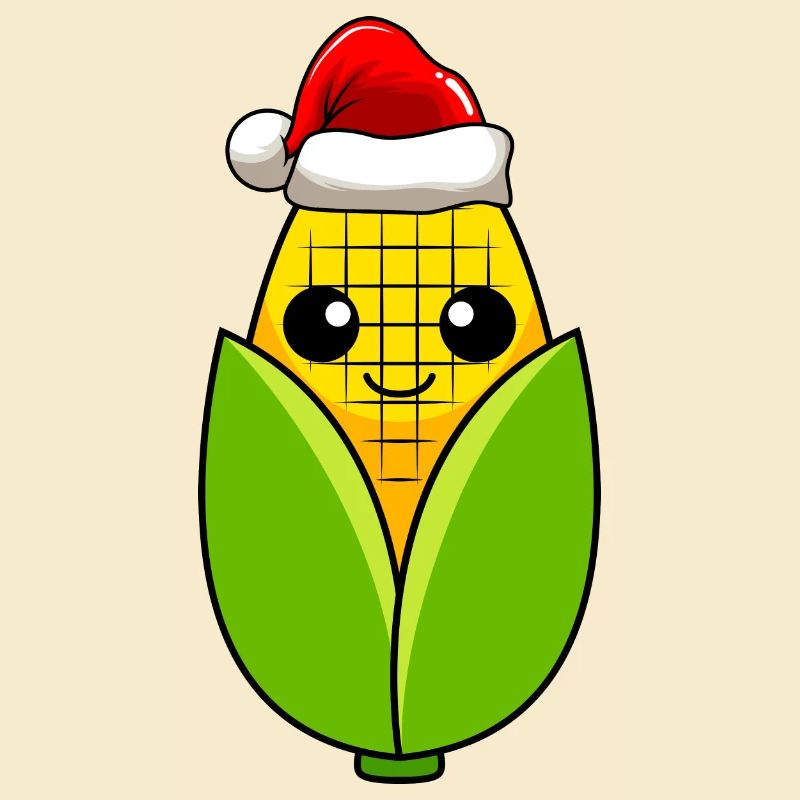 Corn Christmas Comic Xmas