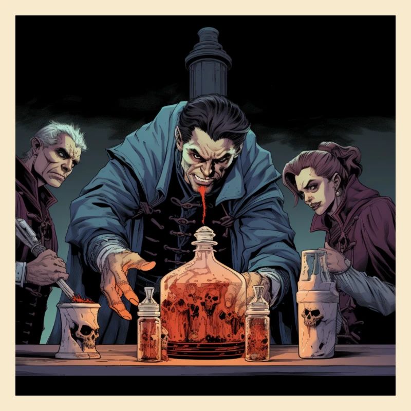 Comic style Vampire