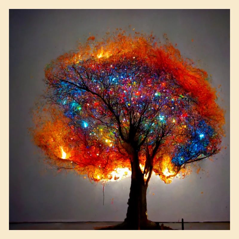 Leuchtender Baum