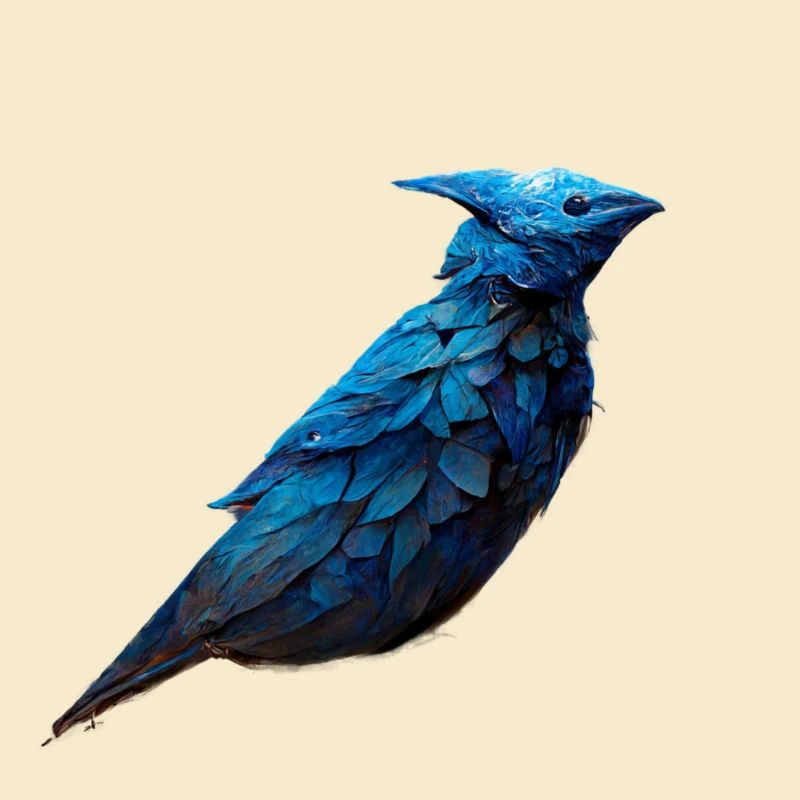 Blauer Vogel