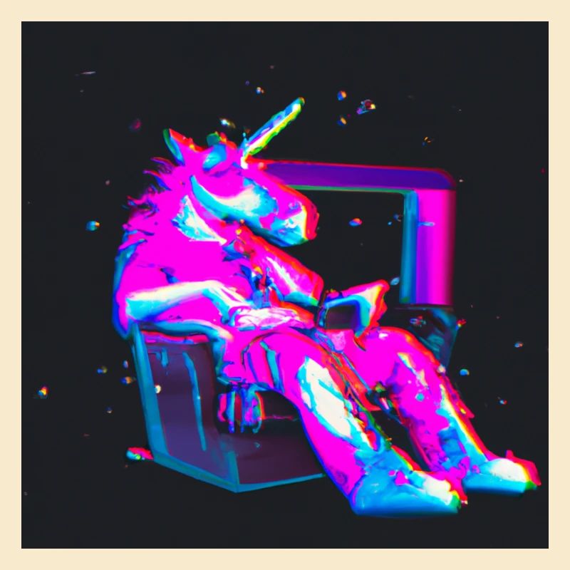 Unicorn Synthwave chill