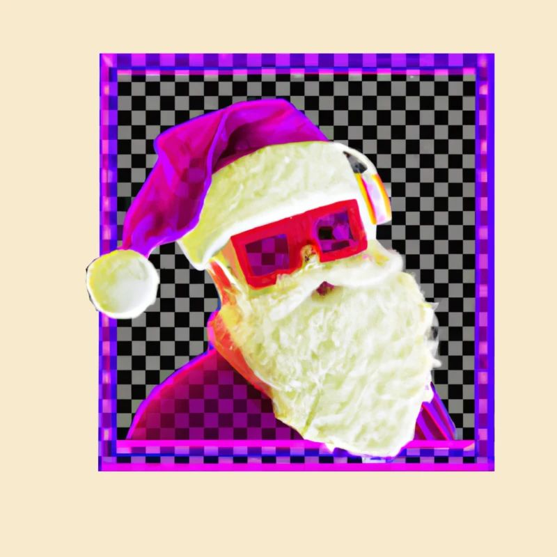Santa Claus Synthwave