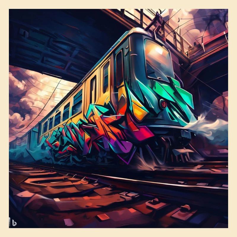 Graffiti Train Artwork