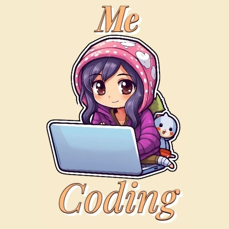 Coding Cutie: Anime Girl