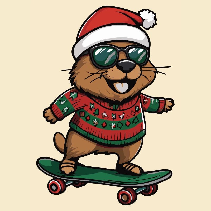 Castor Noël Drôle