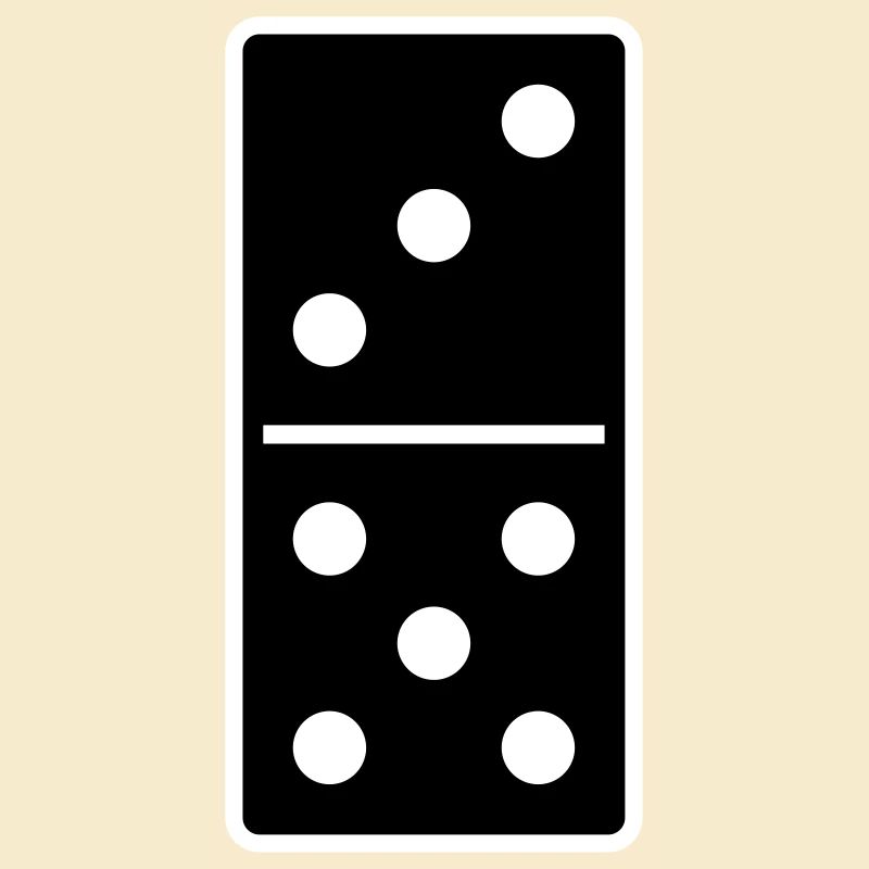 DOMINO STONE 3: 5 - VARIABLE COLOR - VECTOR DESIGN!