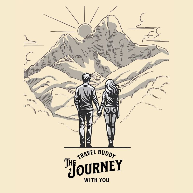 Compagnon de voyage - Partner Wander - T-Shrit