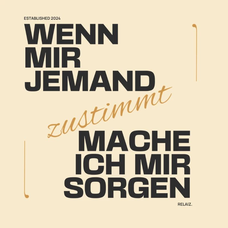 Ironisches Statement