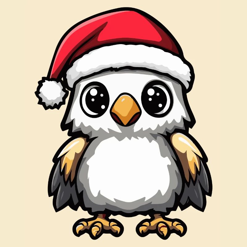 Eagle Christmas Cute