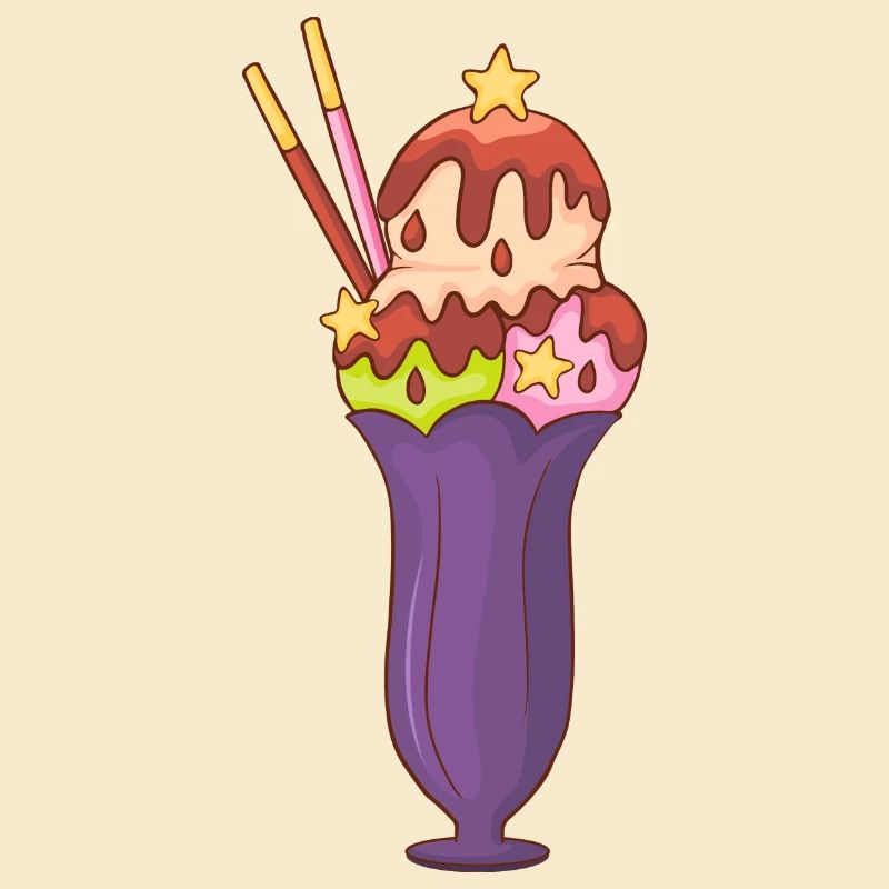 Eis Speiseeis Eiskrem Eiscreme Kugeleis Eisbecher