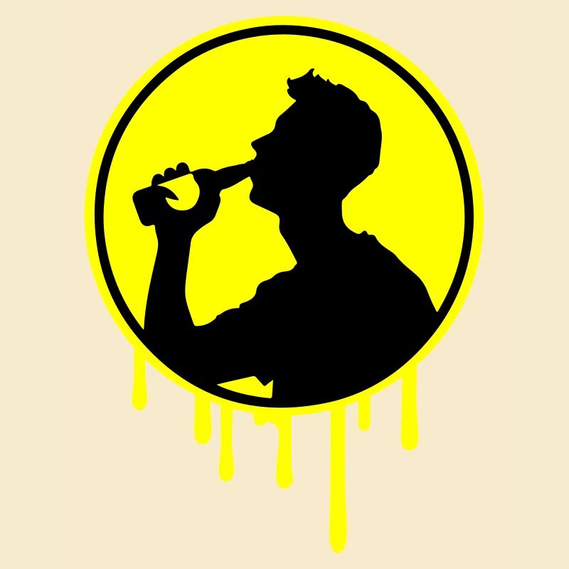 Flasche Bier Trinken