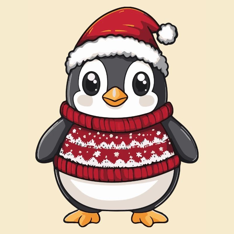 Penguin Christmas Comic