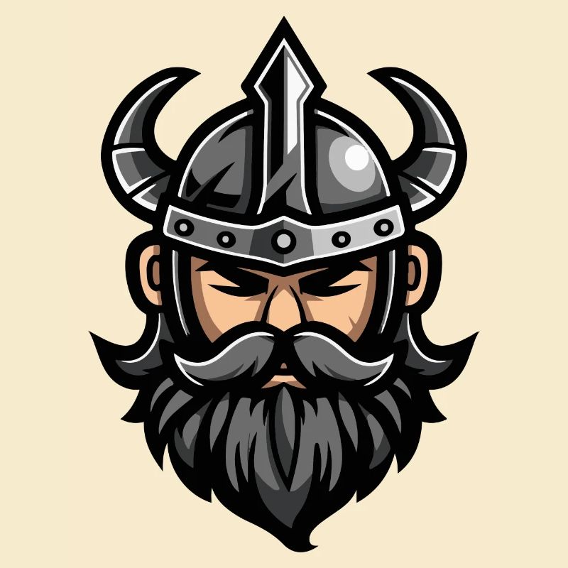 Wikinger Kopf Valhalla