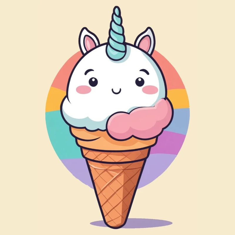 Einhorn Eis