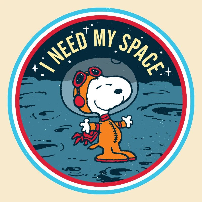 Peanuts Snoopy I Need My Space