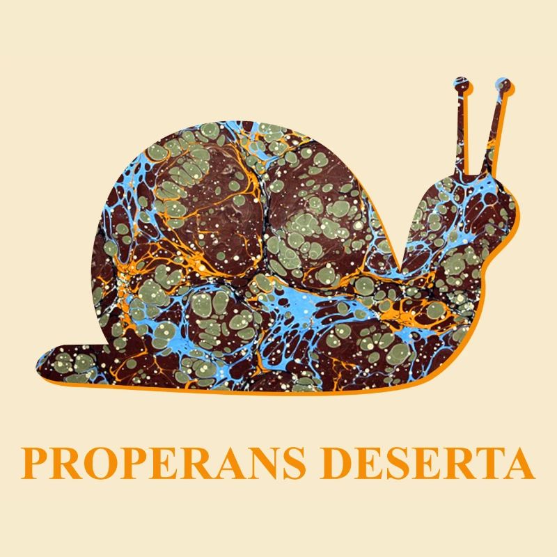 Dépêchez-vous avec le temps Escargot Latin E 85