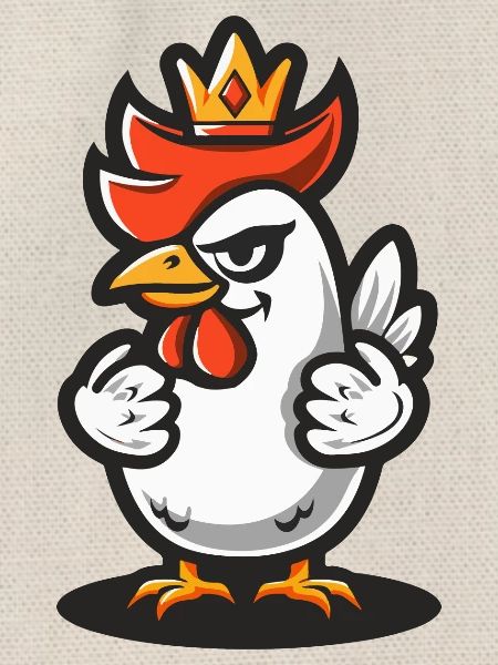 Chicken Comic Crown