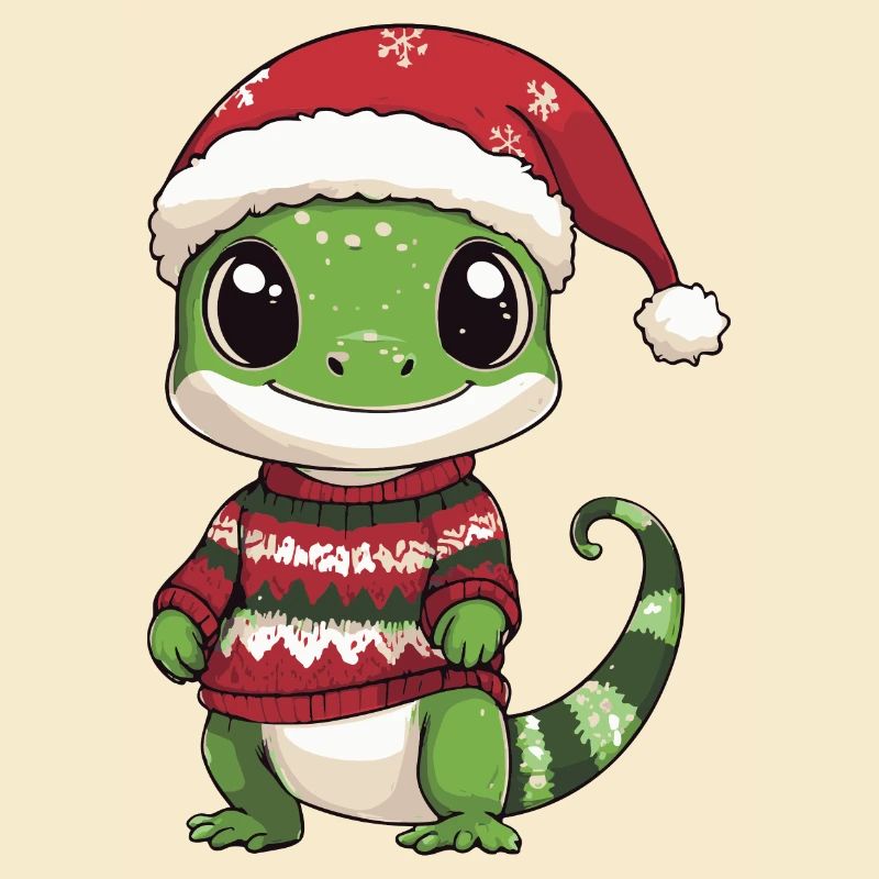 Echse Weihnachten Comic