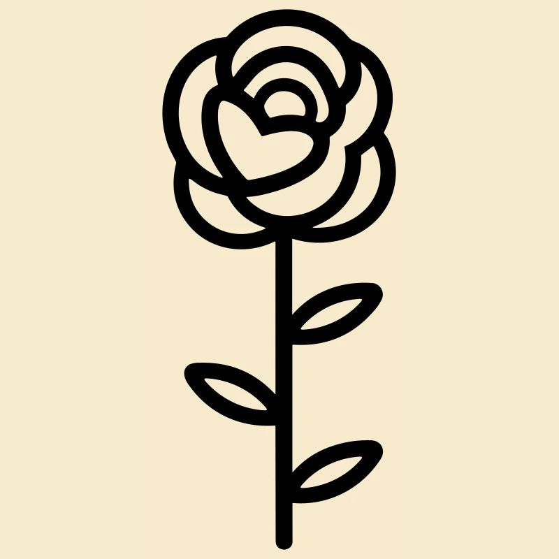 Fleur rose