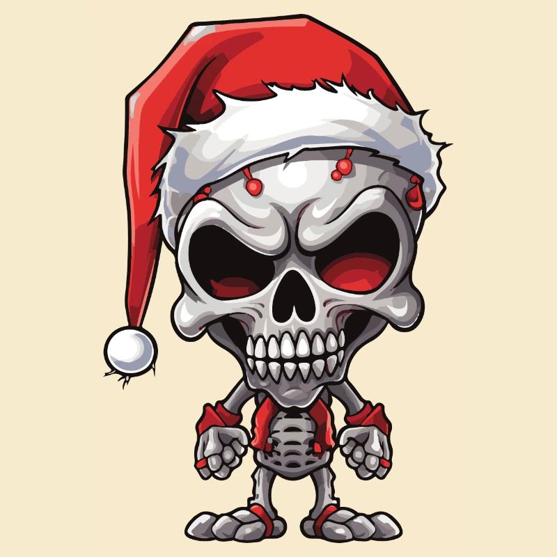 Santa Claus Skeleton