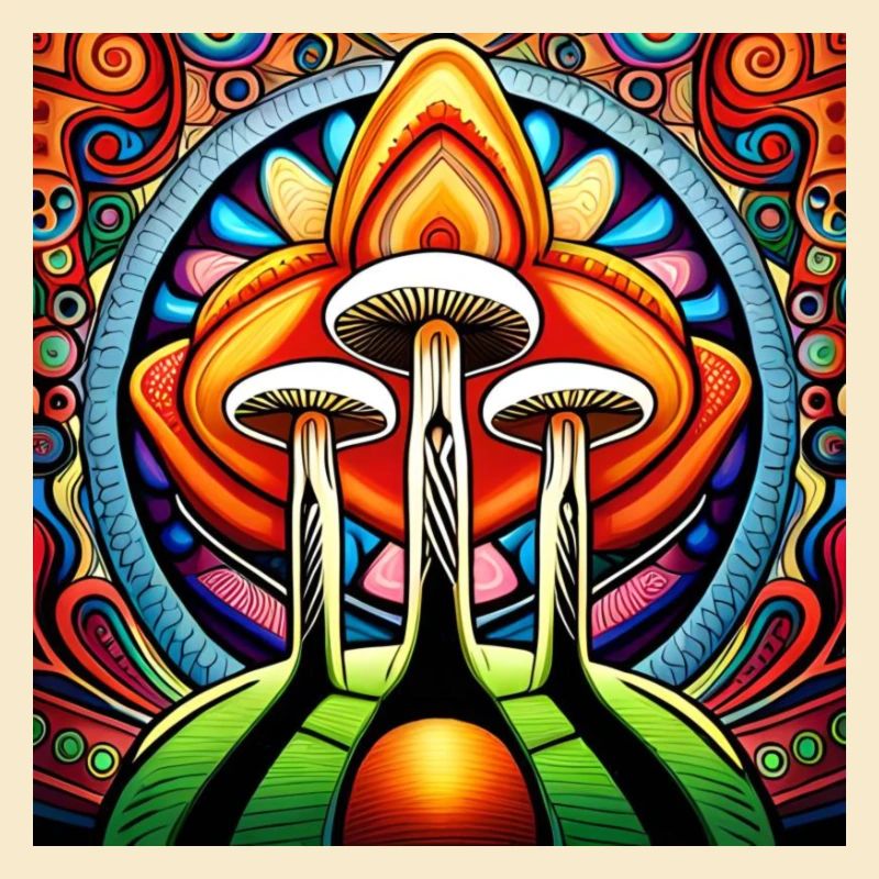 Mushroom comic