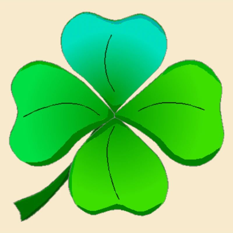 Four Leaf Clover For Luck