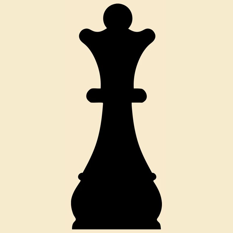 reine dame pièce de jeu d'echec