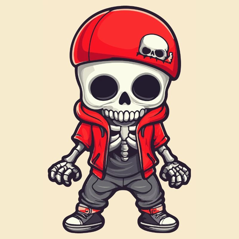 Zombie Halloween Skeleton