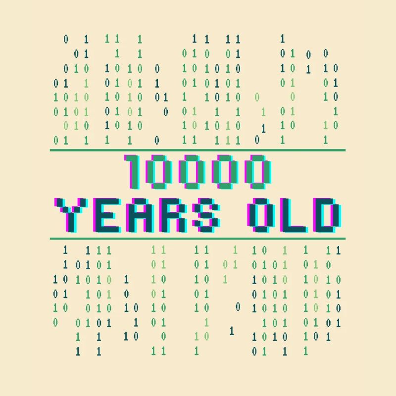 16th birthday 16 years old Binary Code Computer Science