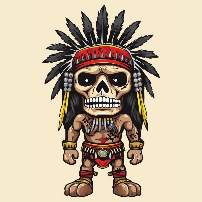 Apache Indian Skeleton