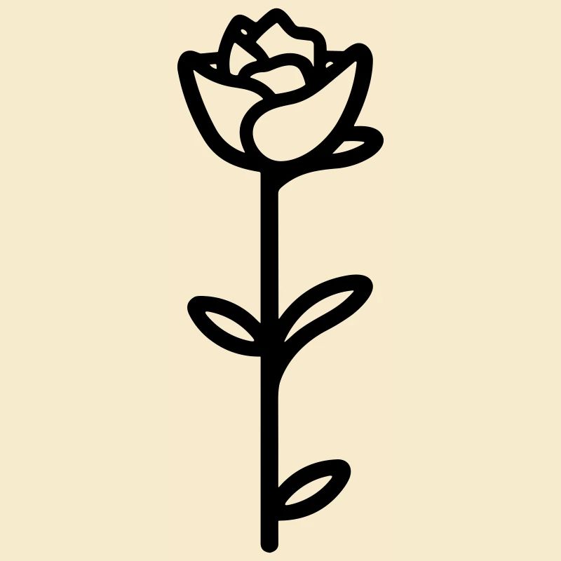 Fleur rose