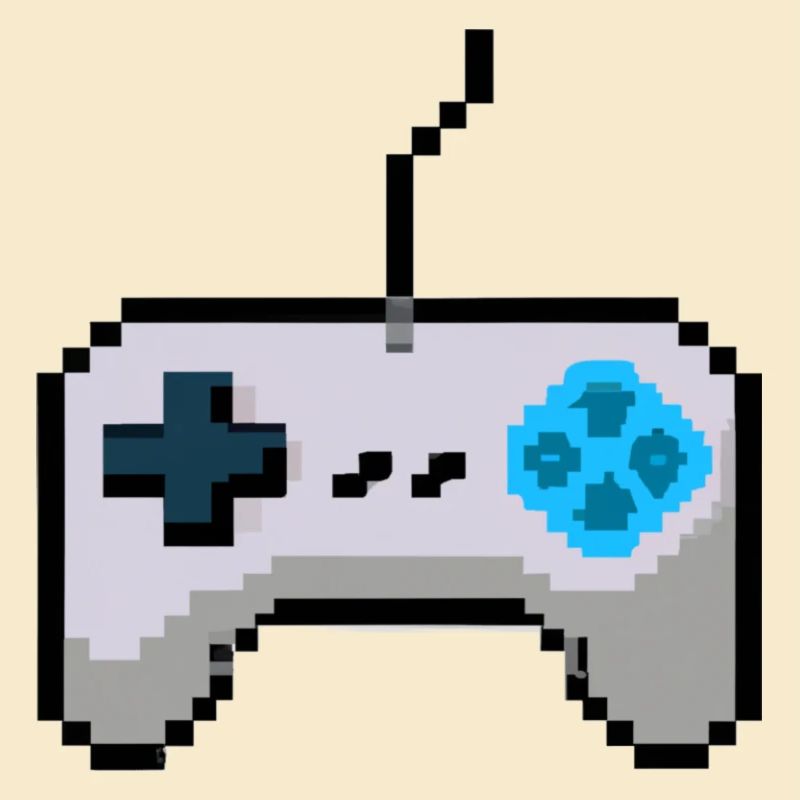 Pixelart Gamecontroller