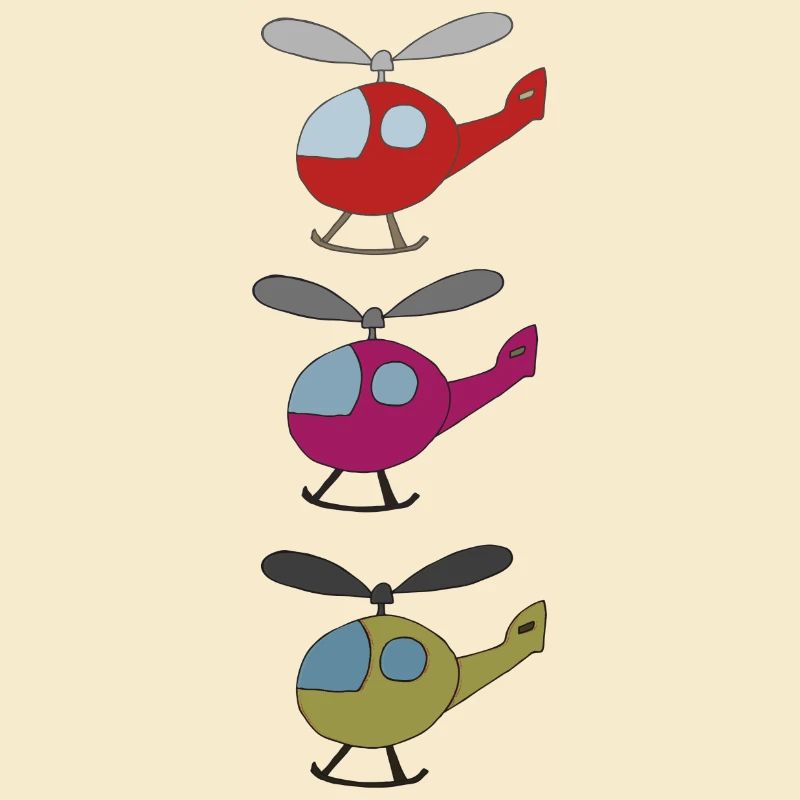 hubschrauber bunt