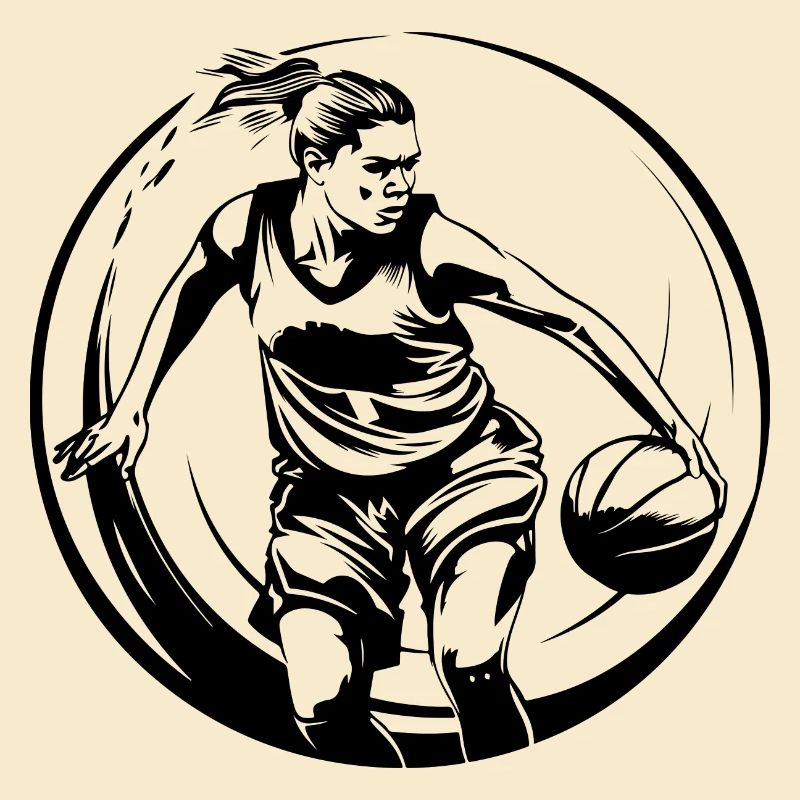 Basketteur Basketteur Basketteur Silhouette