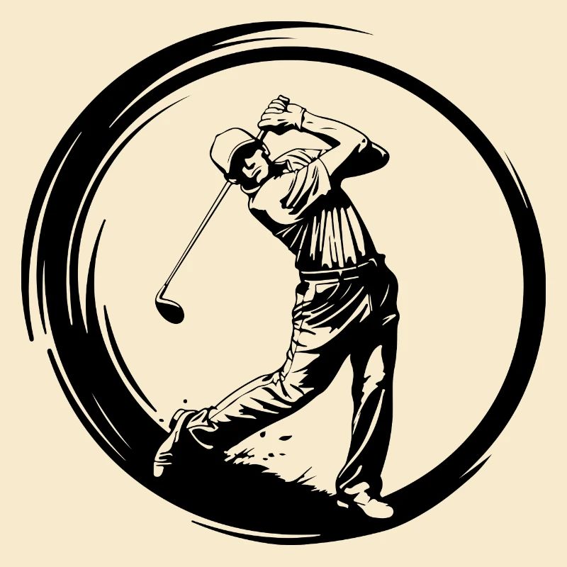 Golfer Silhouette