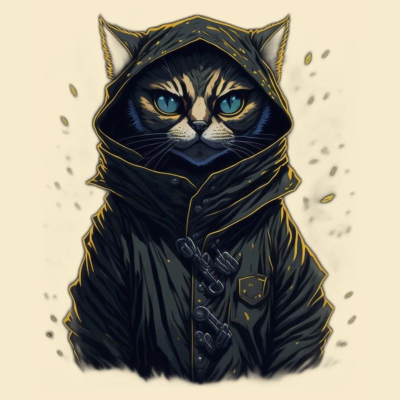 chat ninja , experts de l'infiltration
